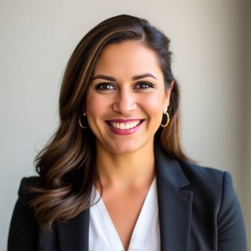 Headshot of Maria Garcia, the service advisor at Precision Auto, smiling confidently.